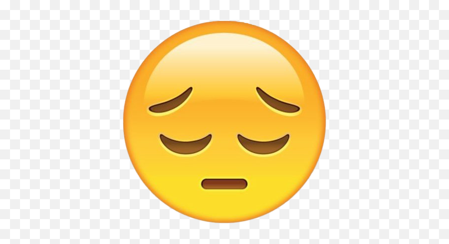 Whatsapp Sticker Emoji Png File Png Mart - Sad Mood Profile Sad Dp,Emojis Do Whatsapp