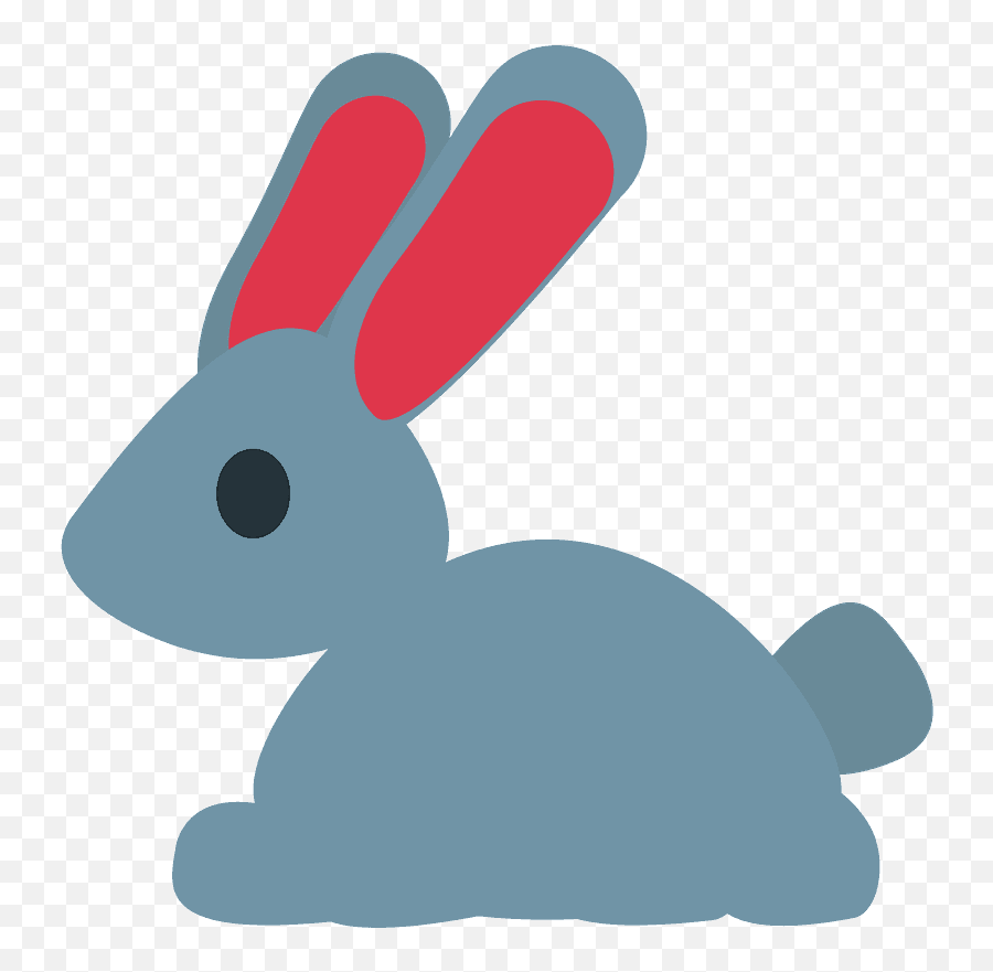 Rabbit Emoji Clipart Free Download Transparent Png Creazilla - Domestic Rabbit,Easter Emojis