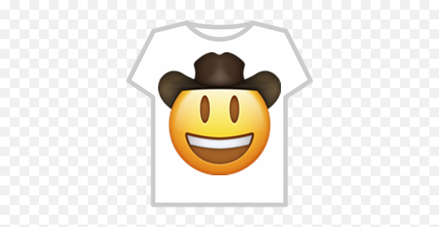 Cowboy Emoji - Goku T Shirt Roblox,Cowboy Hat Emoji