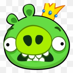 King Pig - King Pig From Angry Birds Emoji,Piggy Emoticon