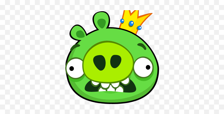King Pig - King Pig From Angry Birds Emoji,Piggy Emoticon