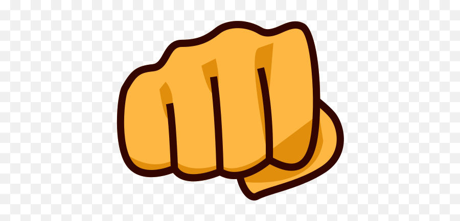Fisted Hand Sign Emoji For Facebook Email Sms - Emoji Fist,Fist Bump Emoji