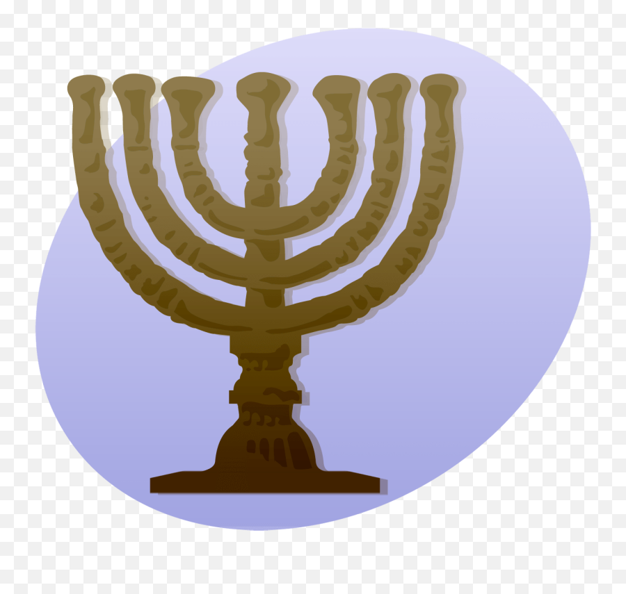 Menorah Clipart Transparent Background - Judaism Emoji,Menorah Emoticon
