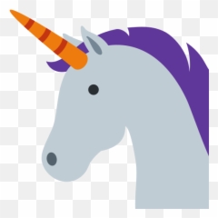 Unicorn Emoji - Horse Face