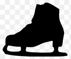Vector Skate Art Transparent Png - Ice Skates Silhouette Emoji