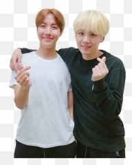 Sope Sticker - Bts Jhope And Suga Png Emoji