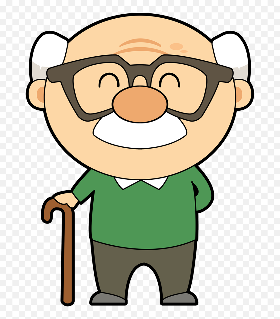 Old Man Clipart Png - Grandpa Png Emoji,Old Man Emoji