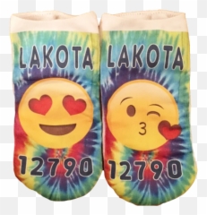 Socks Slides Slippers Flip Flips - Smiley Emoji