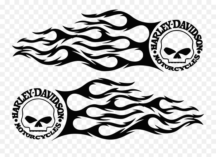 Skeleton Clipart Biker Skeleton Biker - Skull Harley Davidson Logos Emoji,Harley Emoji