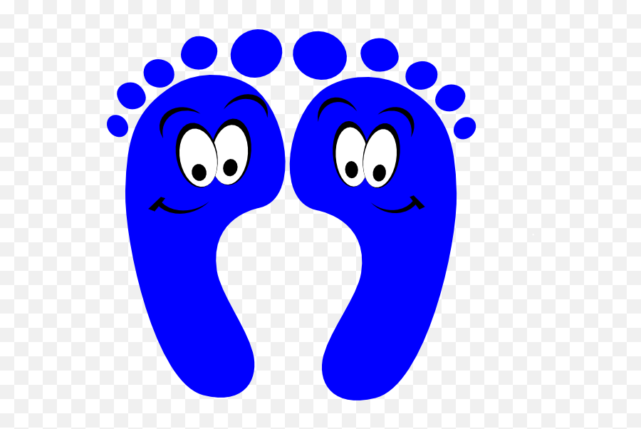 Foot Clipart Happy Foot Foot Happy - Cartoon Feet Clip Art Emoji,Hokie Emoji