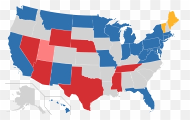 2018 Senate Election Map - Us Of Emoji