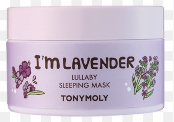Im Lavender Lullaby Sleeping Mask - Tony Moly Emoji