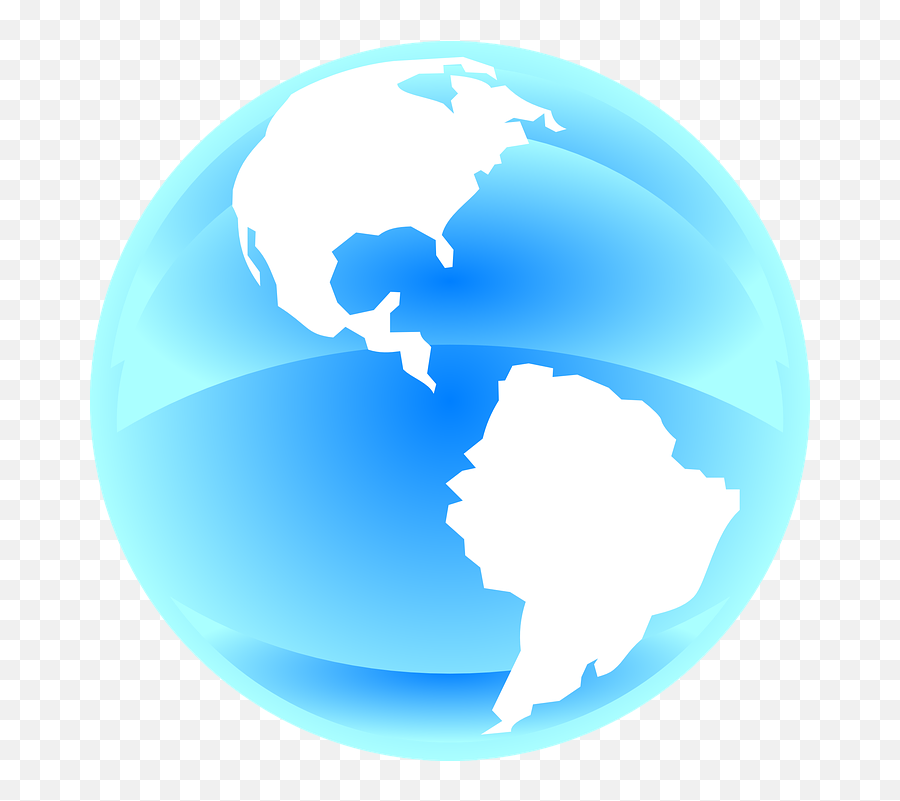 Continentes Gráficos Vectoriales - Mundo Azul Png Emoji,Mundoemoji