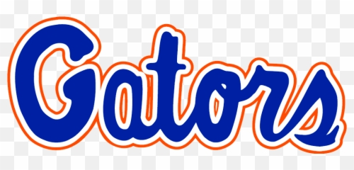 Florida Gators Script Logo - Football Emoji