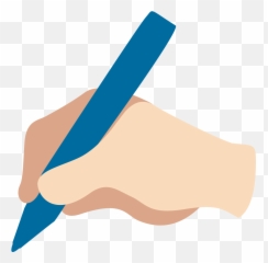Emoji U270d 1f3fb - Escribir Png