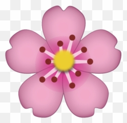 Flower Emoji Clipart - Flower Emoji Png,Sunflower Emoji