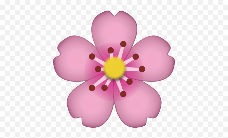 Flower Emoji Clipart - Flower Emoji Png,Sunflower Emoji