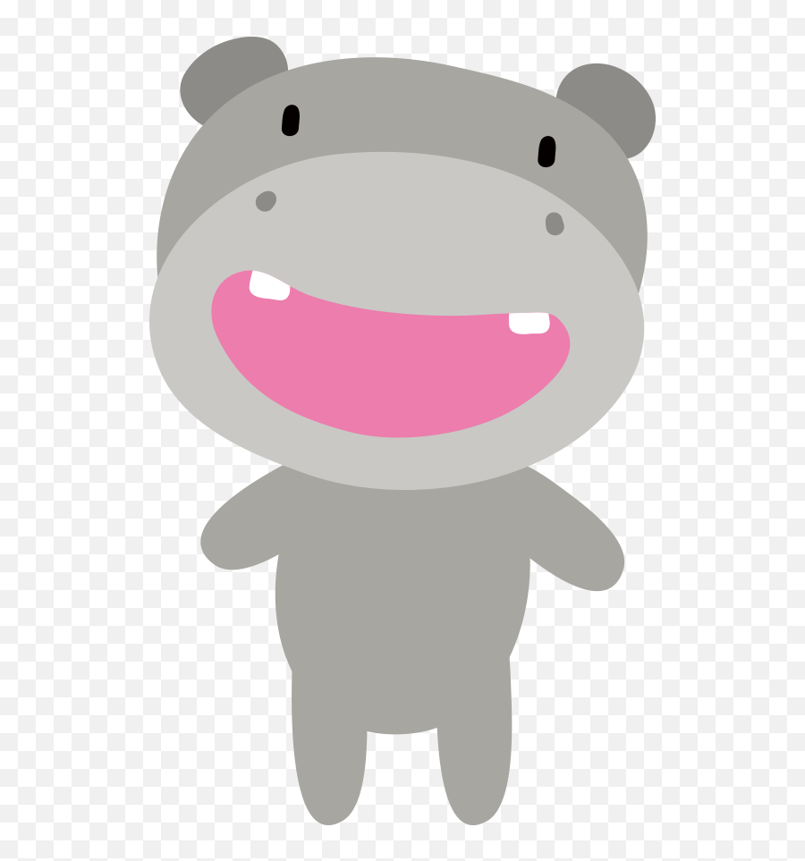 Clipart Hippo Gray Thing Transparent Emoji,Hippo Emoji Android