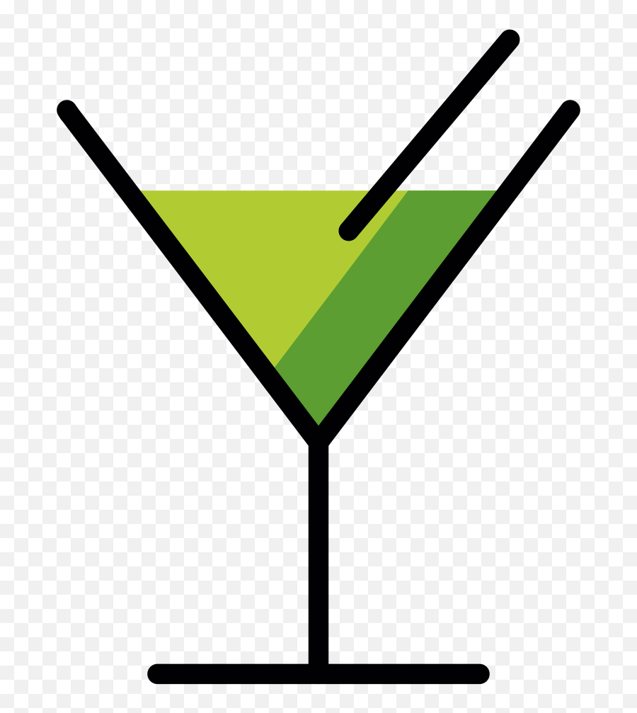 Openmoji - Classic Cocktail Emoji,Martini Emoji