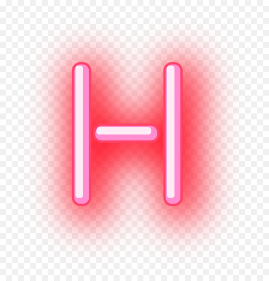 H Neon Letter - Letra H Neon Png Emoji,Letter H Emoji