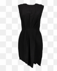 Little Black Dress Clipart - Emoji