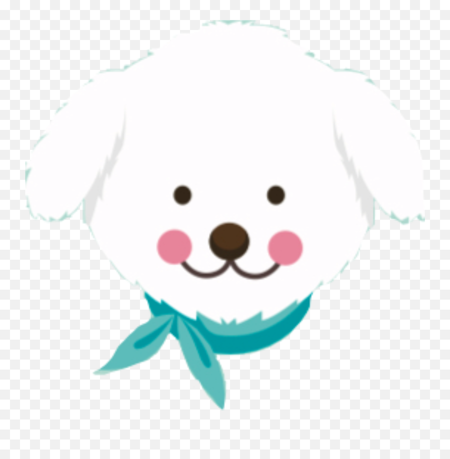 Maltese Puppy Dog Freetoedit - Rabbit Emoji,Maltese Emoji