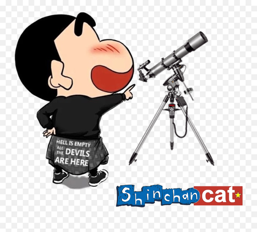 Telescope Clipart - Shin Chan Dp For Whatsapp Png Download Cute Cartoon Pics For Dp Emoji,Telescope Emoji