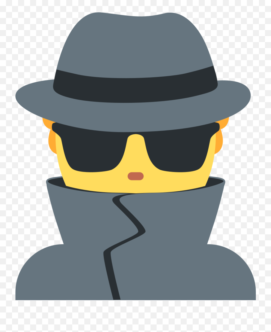 Twemoji2 1f575 - Discord Spy Emoji,Sunglass Emoji
