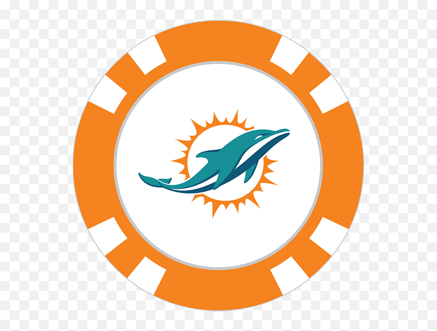 Clipart Ball Dolphin Transparent - Vector Miami Dolphins Logo Emoji,Miami Dolphins Emoji