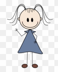 Library of free picture transparent stock stick figure - Mädchen Strichmännchen Emoji