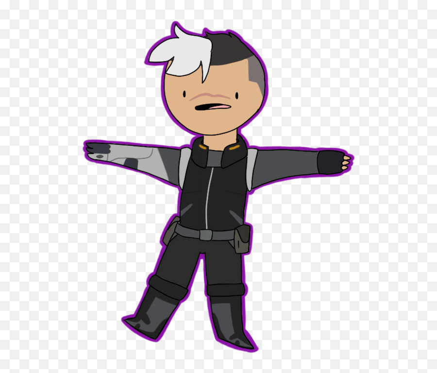 Hi My Name Is Takashi Shirogane And I Keep Getting Kid - Cartoon Emoji,Cross Arm Emoji