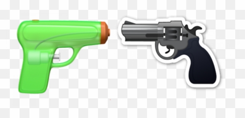Apple made controversial change in 2016 u2014 but now all of - Transparent Background Gun Emoji