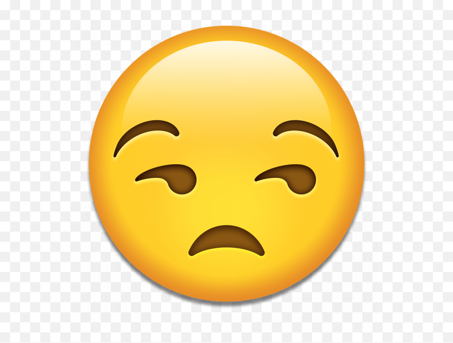Download Hd 5 - Transparent Emoji,Annoyed Emoticon