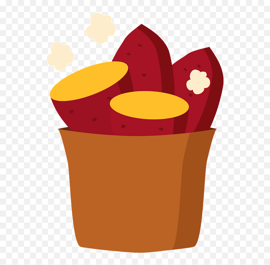 Baked Sweet Potato Clipart Emoji,Sweet Potato Emoji