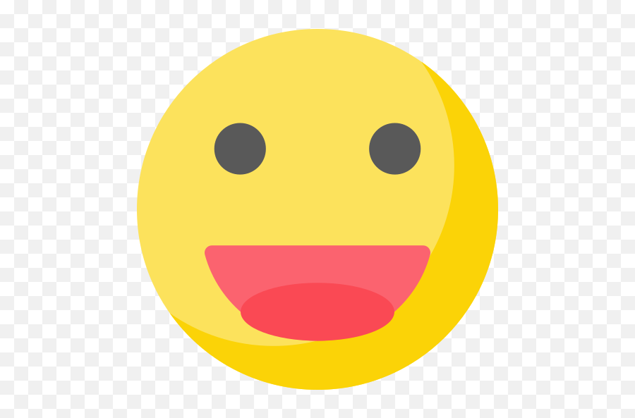 Happy - Free Smileys Icons Happy Emoji,Mic Drop Emoticon
