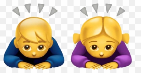 Emojis - Bowing Emoji,Bowing Emoji