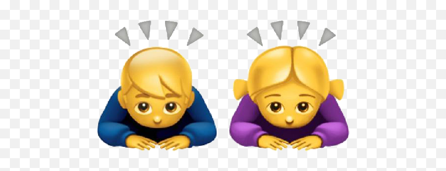 Emojis - Bowing Emoji,Bowing Emoji