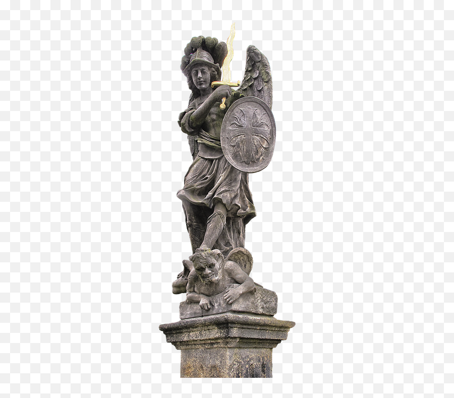 Free Archangel Angel Images - Archangel Michael Stone Statue Emoji,Angel Emoji Copy And Paste