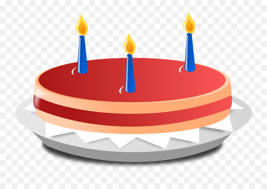 Free Anniversary Birthday Vectors - Pastel Con Fondo Transparente Emoji,Emoji Birthday Cake