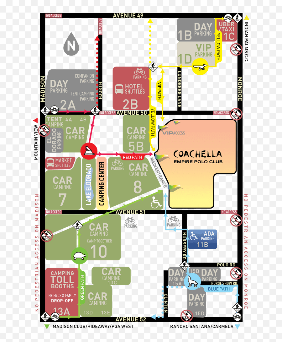 Coachella 2018 Set Times Festival Map - Coachella Stage Map 2019 Emoji,Spring Break Emoji