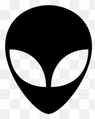 Alien01 - Transparent Background Logo Emoji