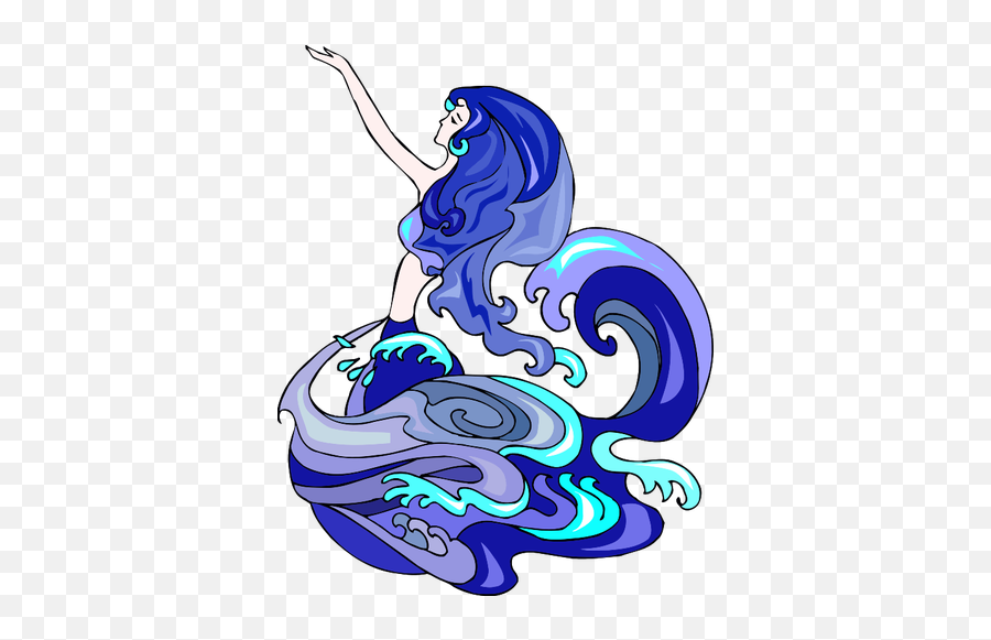 Water Fairy - Illustration Emoji,Fairy Tail Emoji