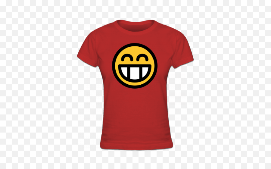 Lol Big Smile Womens T - Smiley Emoji,Emoticons Shirt