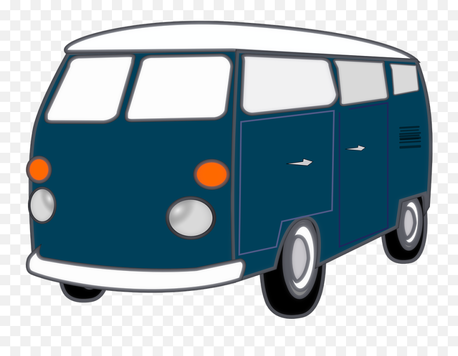 Free Van Bus Vectors - Mini Van Clip Art Emoji,Travel Trailer Emoji