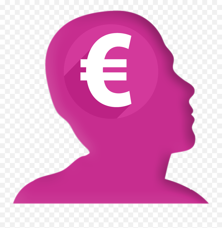 Icon Head Profile Euro Money - Euro Icon Emoji,X Arrow Money Emoji