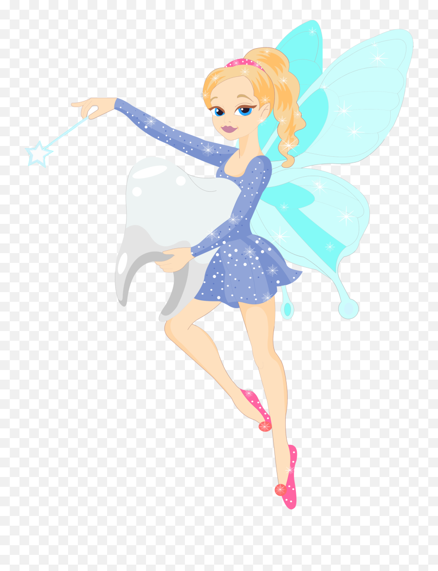 Clipart Of Tooth Fairy - Tooth Fairy Png Transparent Emoji,Tooth Fairy Emoji