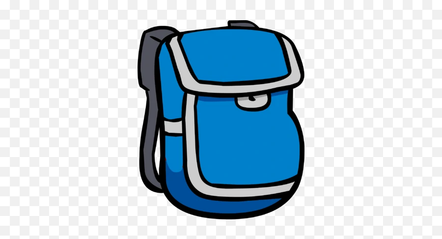 Blue Backpack - Backpack Clipart Transparent Background Emoji,Blue Emoji Backpack