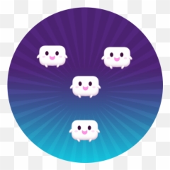 Falling Marshmallow - Cartoon Emoji,Emoji Marshmallows