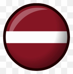 Latest Hd Latvia Flag Emoji - Circle