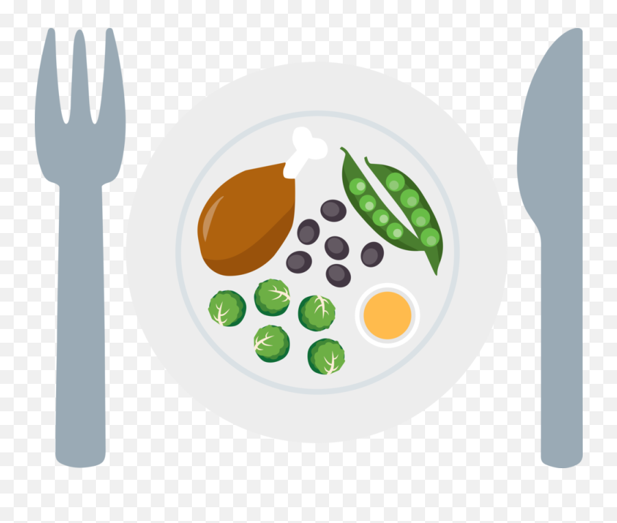 Dishes Clipart Green Plate Dishes - Meal Emoji,Dishes Emoji